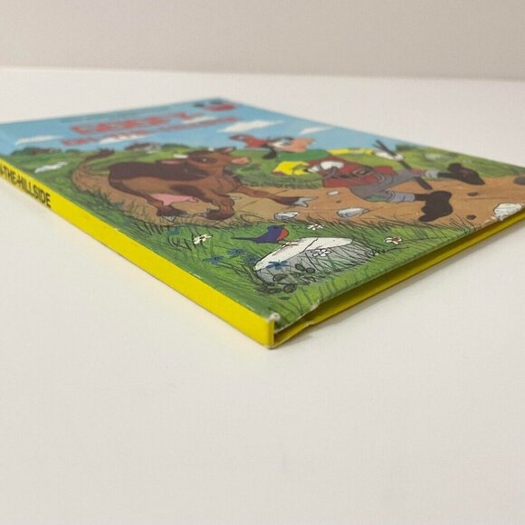 Vtg 1982 Walt Disney Productions Presents Goofy On The Hillside Disney Book - Picture 9 of 16